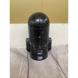 Star wars darth vader 7.5” tin coin bank with removable top black